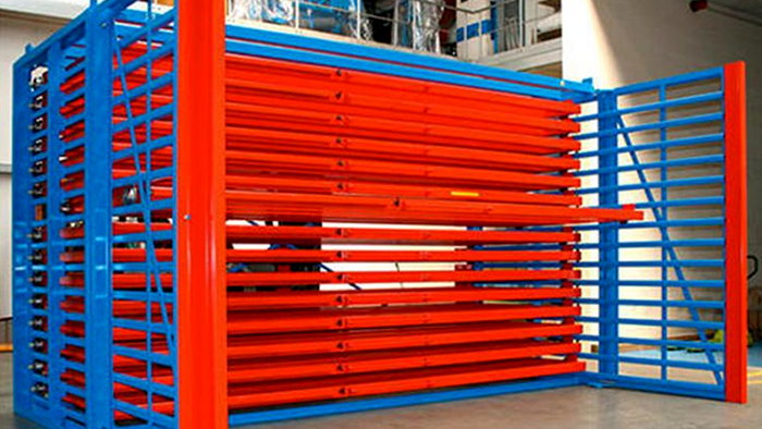 What are the features of Manual Multi-Drawer Type Steel Plate Storage Racking?